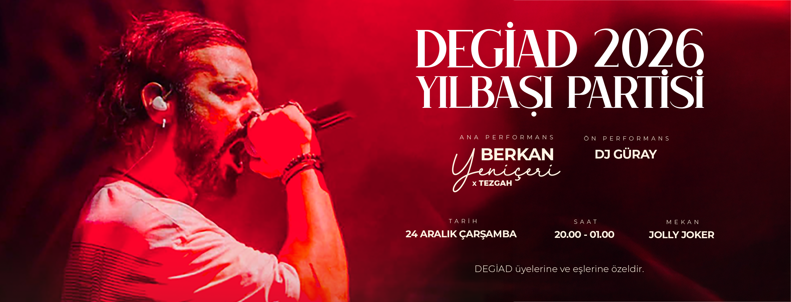 DEGİAD 2026 Yılbaşı Partisi