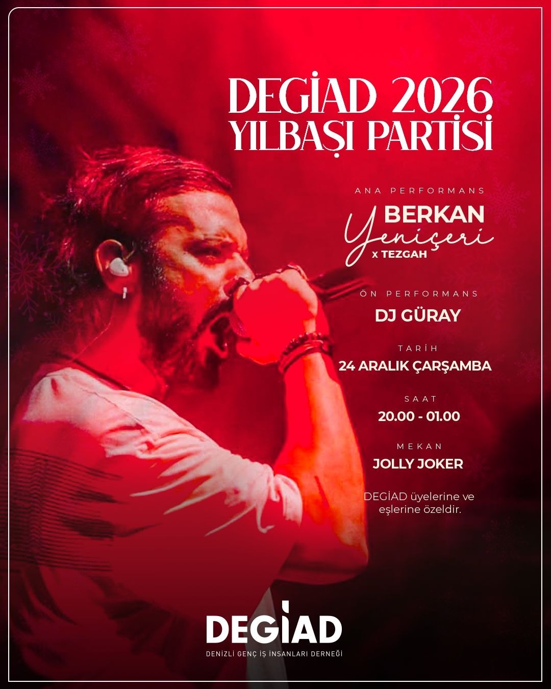 DEGİAD 2026 Yılbaşı Partisi Sponsorluk Dosyası
